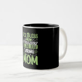 Fête des Mères Café Mug (Devant droit)