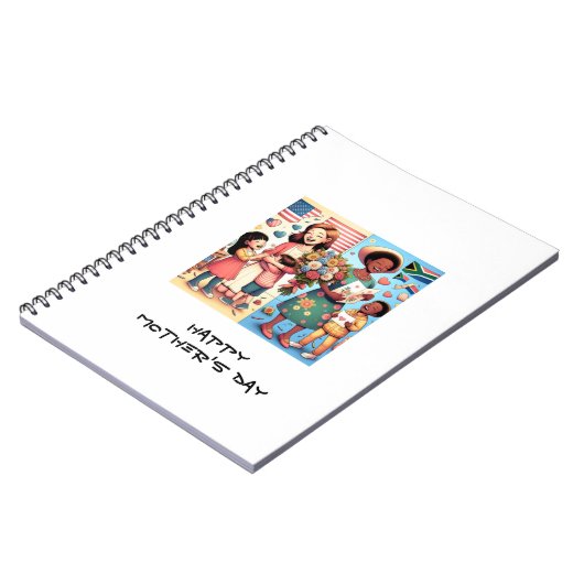 Fête des mères Carnet d'impression (Côté gauche)