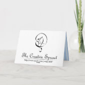 Fête des mères - Carte bébé jumelle (Dos)