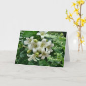 Fête des mères Carte Jasmin (Fleur jaune)