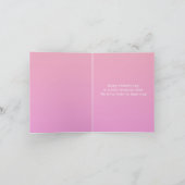 Fête des mères Carte Tropical Floral Rose (Intérieur)