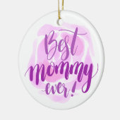 Fête des mères de la meilleure mère | Ornement (Gauche)