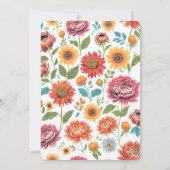 Fête des Mères de Whimsical Brunch Invitation de c (Dos)