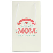 Fête des mères du Merci simple | Sac cadeau (Dos)