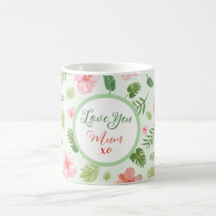 Fête des mères florales Mug magique