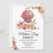 Fête des Mères Invitation Barbecue (Devant)