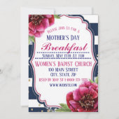 Fête des mères Invitation Carte d'appartement (Devant)