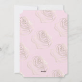 Fête des mères jolie carte rose (Dos)