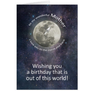 Fête des Mères Jusqu'à la Lune et Retour 
