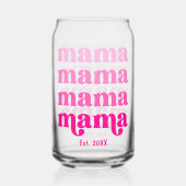 Fête des Mères Mama rose moderne élégant élégant (Verso)