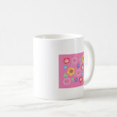 Fête des mères Maman & Fille Fleur Rose Jardin Mug (Devant droit)