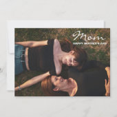 Fête des mères Mon meilleur ami Carte photo (Devant)