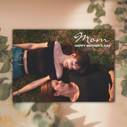 Fête des mères Mon meilleur ami Carte photo