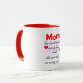 Fête des mères Mug (Devant gauche)