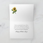 Fête des mères pour maman Superbe carte de tournes (Intérieur)