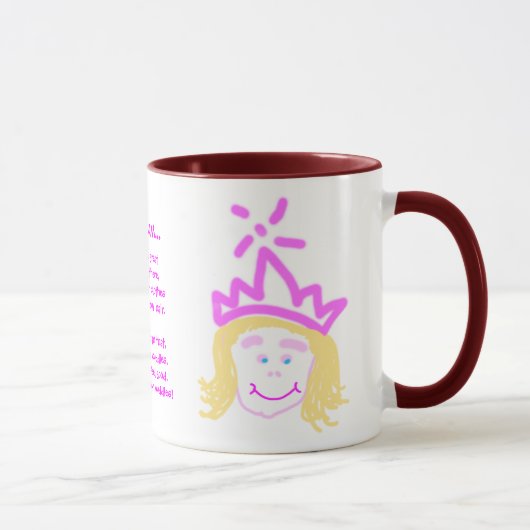 Fête des Mères Princesse mug (Droite)