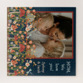 Fête des mères Puzzle photo Champignons Fleurs sau (Horizontal)