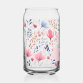 Fête des Mères Romantique rose florale Nom personn (Recto)