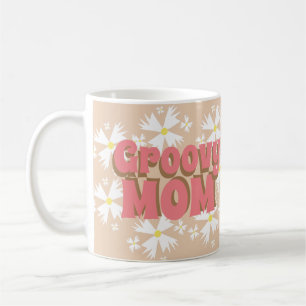 Fête des mères super Maman Daisy Photo Café Mug