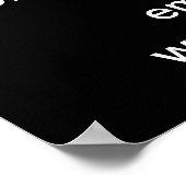 Fête des mères Vente d'affaires Poster noir (Coin)