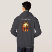 Fête des Parents dérangés | Sweat - shirt à capuch (Dos entier)