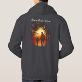 Fête des Parents dérangés | Sweat - shirt à capuch (Dos)