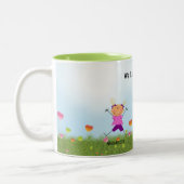 Fête des pères 2 Stick Girls Mug (Gauche)