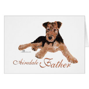 Fête des Pères Airedale Terrier
