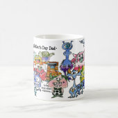 Fête des pères Alien Enfants Mug (Centre)