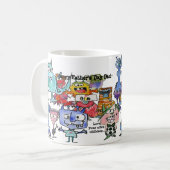 Fête des pères Alien Enfants Mug (Devant gauche)