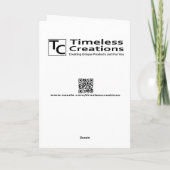 Fête des pères amusante - Carte BBQ (Dos)