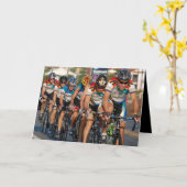 Fête des pères avec carte Bikers (Fleur jaune)