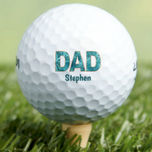 Fête des pères balle de golf papa cadeau amoureux