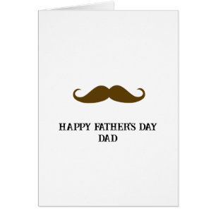 Fête des pères Brown de moustache