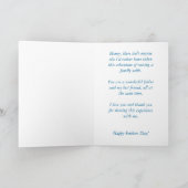 Fête des pères - Carte Femme (Intérieur)