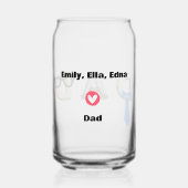 Fête des pères Cool Papa Fun Papa Personnalités (Verso)