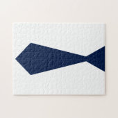 Fête des pères cravate bleue Puzzle frustrant (Horizontal)