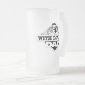 Fête des pères de bière congelée Mug (Devant droit)