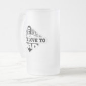 Fête des pères de bière congelée Mug (Devant gauche)