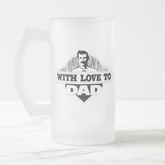 Fête des pères de bière congelée Mug (Gauche)