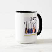 Fête des pères de café Mug (Devant droit)