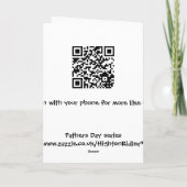 Fête des pères de la carte Son (Dos)