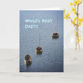 Fête des pères de la carte Son (Fleur jaune)