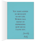 Fête des pères de la Personnaliser du mari (Intérieur (Droit))