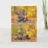 Fête des pères de Modèle personnalisée 2 photos de (Devant)