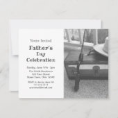 Fête des pères Fête Invitation (Devant)