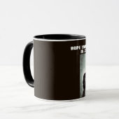 FÊTE DES PÈRES GAZ MASK CAFÉ MUG (Devant gauche)