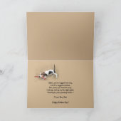 Fête des pères heureuse ! … Carte (Intérieur)