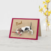 Fête des pères heureuse ! … Carte (Fleur jaune)