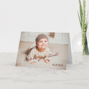 Fête des pères I Love You Dad Photo Modèle personn